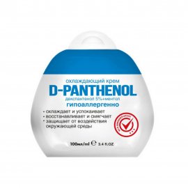 Cafe Mimi Крем охлаждающий для тела D-Panthenol+Ментол
