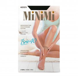 Minimi Носки Brio 2 пары 40 den UNI caramello