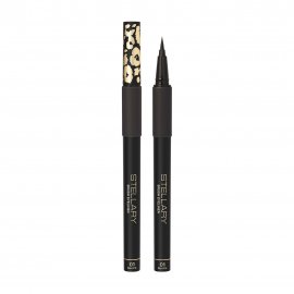 Stellary Подводка для глаз с аппликатором-кистью Wild Eyeliner Black