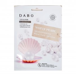 Dabo First Solution Маска тканевая для лица с экстрактом белого жемчуга 23гр
