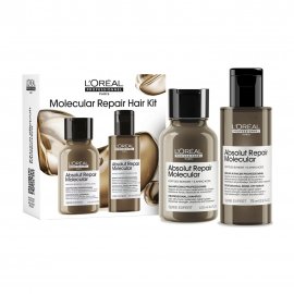 L'oreal Professionnel Absolut Repair Molecular Набор Шампунь 100мл+Сыворотка для волос 75мл