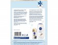 Nivea Набор Гель-уход для душа Крем и кокос 250мл+Дезодорант-ролик Черное и белое Шелк 50мл
