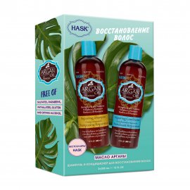 Hask Argan Oil Набор Восстановление волос Шампунь 355мл+Кондиционер 355мл