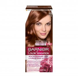 Garnier Color Sensation Роскошь цвета Крем-краска для волос 6.35 Золотой янтарь