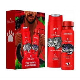 Old Spice Набор Wolfthorn Дезодорант спрей 150мл+Гель для душа и шампунь 250мл