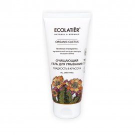 Ecolatier Organic Cactus Гель для умывания лица очищающий Гладкость и красота 100мл