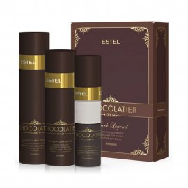 Estel Otium Chocolatier Набор Dark Legend Шампунь 250мл+Бальзам 200мл+Спрей 200мл