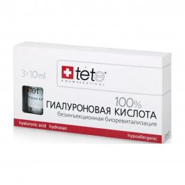 Tete Кислота гиалуроновая для кожи лица 100% 3*10мл
