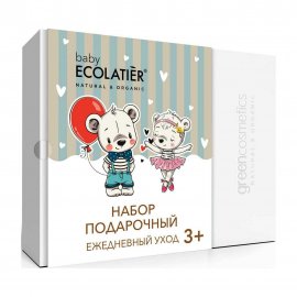 Ecolatier Baby Pure Baby 3+ Набор Шампунь детский 2в1 150мл+Крем детский 75мл