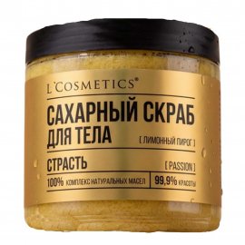 L'Cosmetics Скраб сахарный для тела Страсть Лимонный пирог 250мл