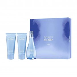 Davidoff Cool Water Набор Туалетная вода 100мл+Лосьон для тела 75мл+Гель для душа 75мл