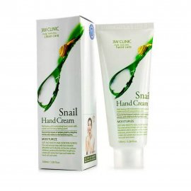 3W Clinic Pure Natural Крем для рук увлажняющий Snail 100мл