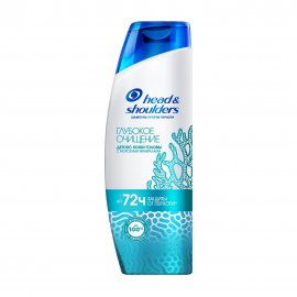 Head&Shoulders Шампунь против перхоти Глубокое очищение Детокс кожи головы 300мл