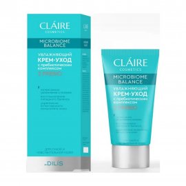 Claire Cosmetics Microbiome Balance Крем-уход увлажняющий для сухой и чувствительной кожи лица 50мл