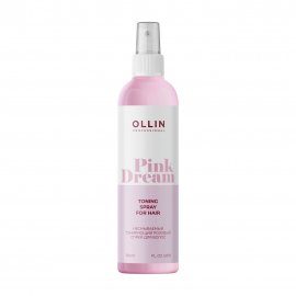 Ollin Professional Pink Dream Спрей несмываемый тонирующий розовый для волос 150мл