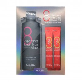 Masil 8 Seconds Hair Mask+Salon Hair CMC Shampoo Набор восстанавливающий по уходу за волосами