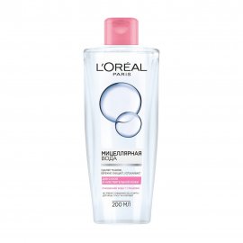 L'Oreal Paris Вода мицеллярная для сухой и чувствительной кожи 200мл