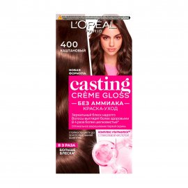 L'Oreal Paris Casting Creme Gloss Краска для волос 400 Каштановый