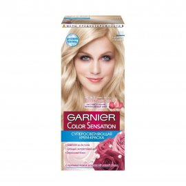 Garnier Color Sensation Роскошь цвета Крем-краска для волос 111 Ультраблонд платиновый