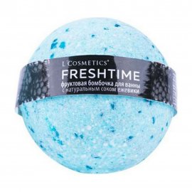 L'Cosmetics Fresh Time Бомбочка фруктовая для ванны Ежевика 170гр