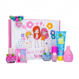 Nomi Набор детский Beauty Box №3 Лак+Браслет+Блеск+Жидкость для снятия лака+Тени+Крем для рук