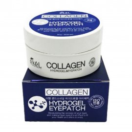 Ekel Collagen Hydrogel Патчи гидрогелевые для кожи вокруг глаз с морским коллагеном 60шт