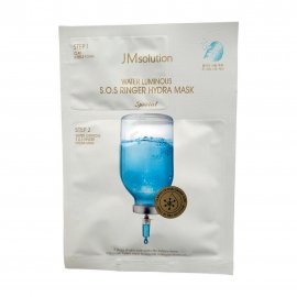 JMSolution Luminous SOS Маска тканевая двухступенчатая увлажняющая для лица 27мл