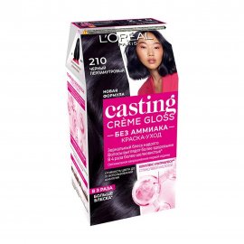 L'Oreal Paris Casting Creme Gloss Краска для волос 210 Черный перламутровый