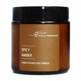Stella Fragrance Свеча ароматическая Spicy Amber 90гр