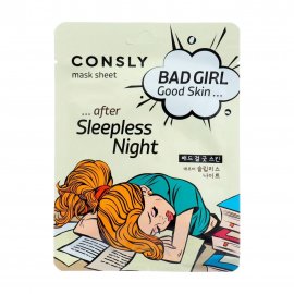 Consly Bad Girl Маска тканевая После бессонной ночи 23мл