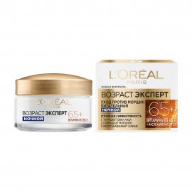 L'Oreal Paris Возраст Эксперт Крем ночной для лица 65+ 50мл