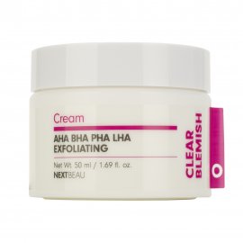 Nextbeau Clear Blemish Крем с кислотами Пилинг-формула 50мл
