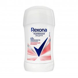 Rexona Усиленная защита Дезодорант-антиперспирант стик Абсолютный комфорт 40мл