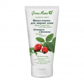 Green Mama Формула Тайги Маска-пленка для жирной кожи Календула и Шиповник 170мл