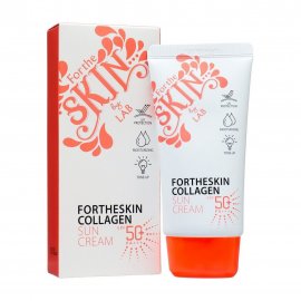 For The Skin Collagen Крем солнцезащитный с коллагеном SPF50+ 70мл