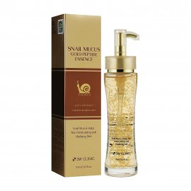 3W Clinic Эссенция для лица Snail Mucus Gold Peptide 150мл