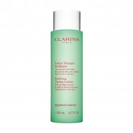 Clarins Lotion Purifying Тоник очищающий для жирной и комбинированной кожи Таволга и Шафран 200мл