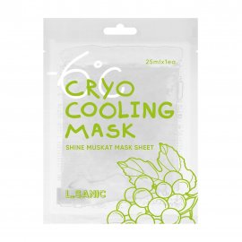 L.Sanic Cryo Cooling Маска тканевая охлаждающая с экстрактом винограда 25мл