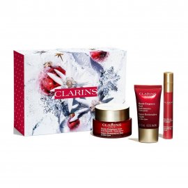 Clarins Multi-Intensive Набор Крем дневной 50мл+Крем ночной 15мл+Сыворотка 10мл+Косметичка