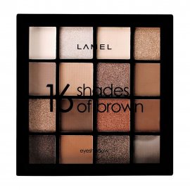 Lamel Professional Палетка теней для век 16 Shades Of Brown