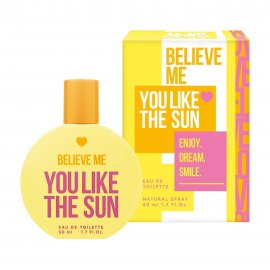 You&World Believe Me You Like The Sun (Поверь мне, ты — словно солнце) Туалетная вода 50мл