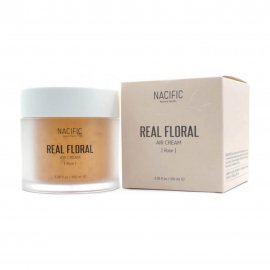 Nacific Real Floral Air Cream Rose Гель-крем легкий с лепестками розы 100мл