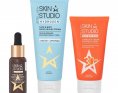 Stellary Skin Studio Набор для загара Капли-концентрат+Крем увлажняющий+Крем для лица и тела