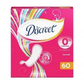 Discreet Прокладки гигиенические ежедневные Normal Trio 60шт