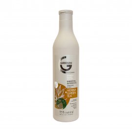 Greenini Шампунь для волос Укрепление и сила Henna&Green Tea 500мл