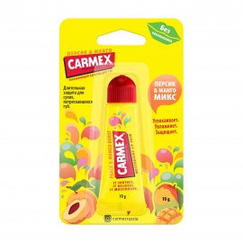 Carmex Бальзам Персик-манго микс