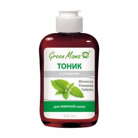 Green Mama Тоник для жирной кожи лица Ромашка 300мл