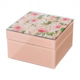 Lefard Шкатулка Винтаж Пионы 12.5*12.5*8