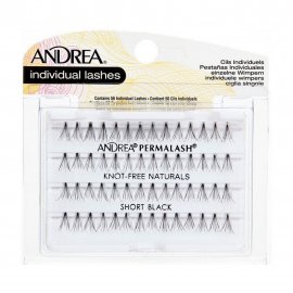 Andrea Individual Naturals Short Black Пучки ресниц безузелковые короткие