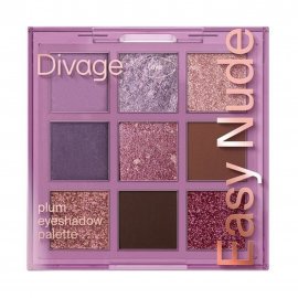Divage Палетка теней для век Easy Nude Plum